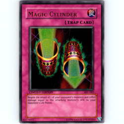 Yugioh Magic Cylinder IOC-SE2 Limited Edition Ultra Rare Holo - MP ?? - Image 1