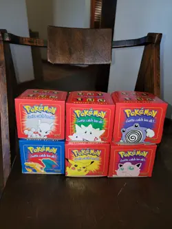 SEALED Pokemon 23K Gold Plated Cards Limited Edition FULL Set of 6 Burger King - Image 2