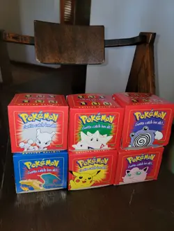 SEALED Pokemon 23K Gold Plated Cards Limited Edition FULL Set of 6 Burger King - Image 4