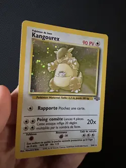 Kangourex 5/64 Rare Holo Edition 2 Jungle Francais FR Pokemon Card - Image 3