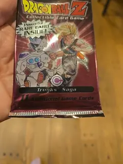 Dragon Ball Z 2000 Trunks Saga Booster Pack w/Rare Card-Factory Sealed Score NIP - Image 2