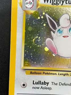 Wigglytuff 19/130 Holo Rare SWIRL WotC Card Pokemon Base Set 2 - Image 2