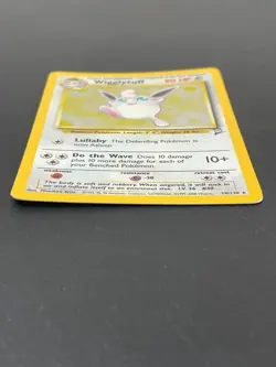 Wigglytuff 19/130 Holo Rare SWIRL WotC Card Pokemon Base Set 2 - Image 4