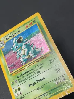 Nidoqueen 7/64 Holo Rare Unlimited Card WotC Pokemon Jungle - Image 2