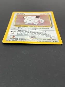 Clefairy 6/130 Holo Rare WotC Card Pokemon Base Set 2 - Image 2