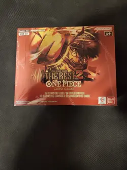 ONE PIECE CARD GAME: PREMIUM BOOSTER BOX THE BEST Vol. 2 English Sealed - Image 1