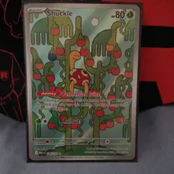Shuckle - 136/132 Pokemon TCG Mega Evolution Illustration Rare Pokemon Card - Image 1