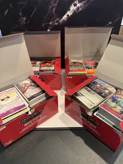 One Piece TCG OP13 Carrying On His Will Card Bulk Lot C/UC/R/SR 4 Boxes - Image 1