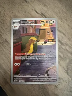 Gumshoos Illustration Rare 153/132 Mega Evolution Pokemon TCG Near Mint Card NM - Image 1