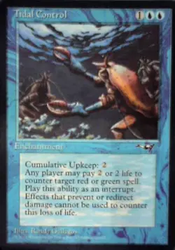 Tidal Control - Alliances: #40, Magic: The Gathering Nm R125 - Image 1