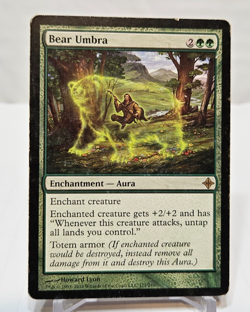 Bear Umbra Rise of the Eldrazi MTG Magic The Gathering 313 - Image 1