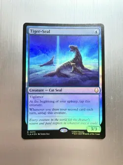 Tiger-Seal - 75 - MTG Avatar: The Last Airbender - Rare - FOIL - Image 1