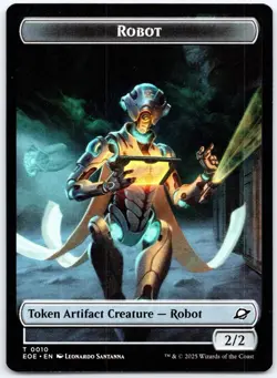 Tezzeret, Cruel Captain TOKEN - Edge of Eternities - MTG Magic the Gathering - Image 2