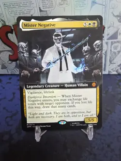 Mister Negative (Extended Art) NM - Marvel's Spider-Man - MTG - Image 1
