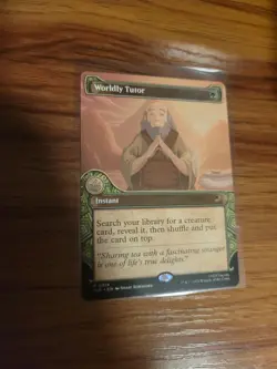 Worldly Tutor (Showcase) Avatar: The Last Airbender: Eternal-Legal 314 Normal NM - Image 1