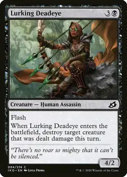1x Lurking Deadeye - NM MTG - Ikoria: Lair of Behemoths - Image 1