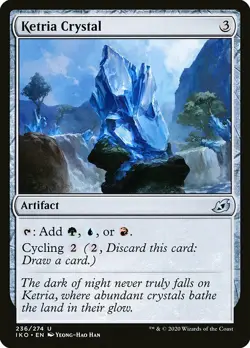 1x Ketria Crystal - NM MTG - Ikoria: Lair of Behemoths - Image 1