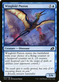 1x Wingfold Pteron - NM MTG - Ikoria: Lair of Behemoths - Image 1