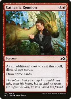 1x Cathartic Reunion - NM MTG - Ikoria: Lair of Behemoths - Image 1