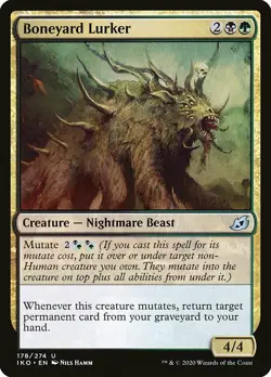 1x Boneyard Lurker - NM MTG - Ikoria: Lair of Behemoths - Image 1