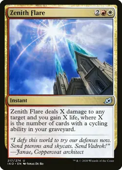 1x Zenith Flare - NM English MTG - Ikoria - Image 1