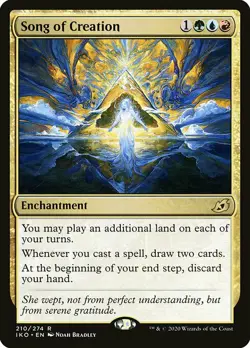 1x Song of Creation - NM MTG - Ikoria: Lair of Behemoths - Image 1