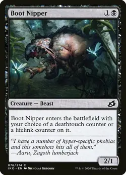1x Boot Nipper - NM MTG - Ikoria: Lair of Behemoths - Image 1