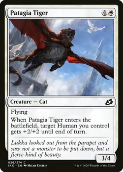1x Patagia Tiger - NM MTG - Ikoria: Lair of Behemoths - Image 1