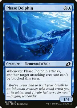 1x Phase Dolphin - NM MTG - Ikoria: Lair of Behemoths - Image 1