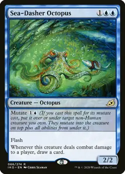 1x Sea -Dasher Octopus - NM MTG - Ikoria: Lair of Behemoths - Image 1