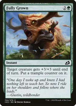 1x Fully Grown - NM MTG - Ikoria: Lair of Behemoths - Image 1