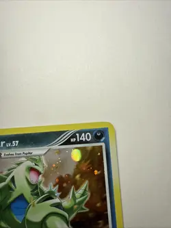 Pokemon Tyranitar Diamond & Pearl Mysterious Treasures Holo 17/123 NM Rare SWIRL - Image 3