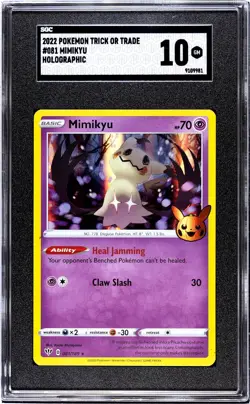 Pokemon Trick Or Trade 2022 Holo Mimikyu #81 - Image 1