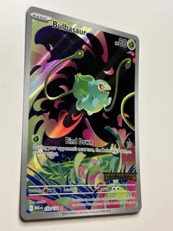 Pokemon Bulbasaur 133/132 Mega Evolution Stamped NM - Image 2