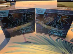 Pokemon TCG Mega Evolution Phantasmal Flames ETB Elite Trainer Box - Lot of 2 - Image 2
