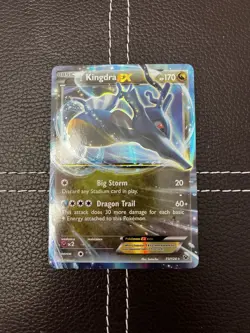 Pokemon TCG - Kingdra EX - 73/124 - XY Fates Collide - LP Ultra Rare Holo (2016) - Image 1