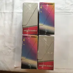 Pokemon Scarlet & Violet Booster Bundle Lot Prismatic Evolutions White Flare - Image 2
