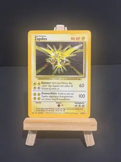 Zapdos Holo - Base Set - German / Deutsch - WOTC Pokemon 1999 NEAR MINT - Image 1