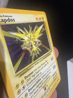 Zapdos Holo - Base Set - German / Deutsch - WOTC Pokemon 1999 NEAR MINT - Image 3