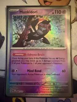 Munkidori (Poke Ball Pattern) 044/131 Pokemon TCG Sv: Prismatic Evolutions Holo - Image 1