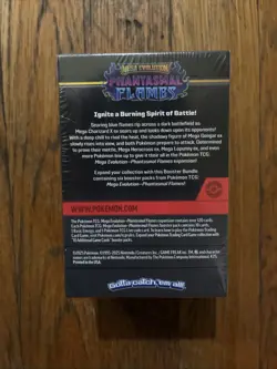 2025 Pokemon Mega Evolution Phantasmal Flames Booster Bundle - Image 2
