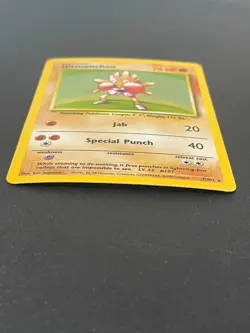 Hitmonchan 7/102 Holo Rare Unlimited WOTC Pokemon Base Set - Image 3