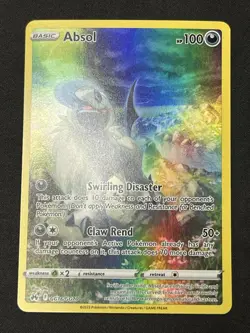 Absol GG16/GG70 NM Crown Zenith: Galarian Gallery Holo Pokemon TCG 2023 - Image 1