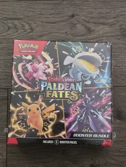 Pokemon Scarlet & Violet Paldean Fates Booster Bundle Box Sealed New - Image 1
