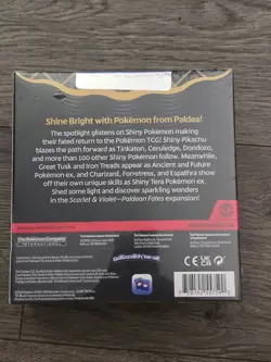 Pokemon Scarlet & Violet Paldean Fates Booster Bundle Box Sealed New - Image 2