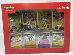 Pokemon TCG Scarlet & Violet - 151 Mini Tins 4-Pack Sams Club - Image 1