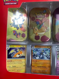 Pokemon TCG 151 Mini Tins 4 Pack + 4 Promos NIB Sealed Sams Club Exclusive NEW - Image 2