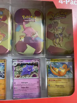 Pokemon TCG 151 Mini Tins 4 Pack + 4 Promos NIB Sealed Sams Club Exclusive NEW - Image 3