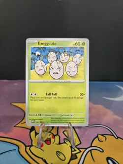 Pokemon Card Exeggcute Printing Error: Missing Ink - Image 2