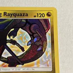 Pokemon TCG Shining Rayquaza Holo Rare Card Shining Legends 56/73 - Image 4
